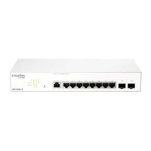 Nuclias Cloud-Managed Switches