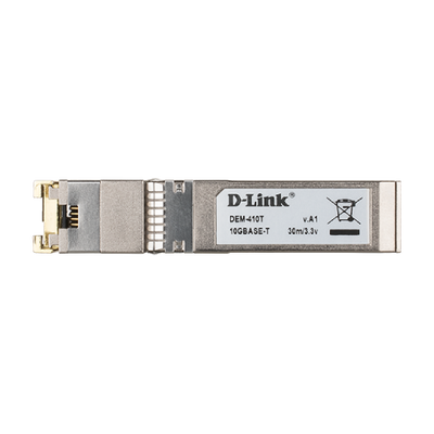 SFP+ 10GBASE-T Copper Transceiver