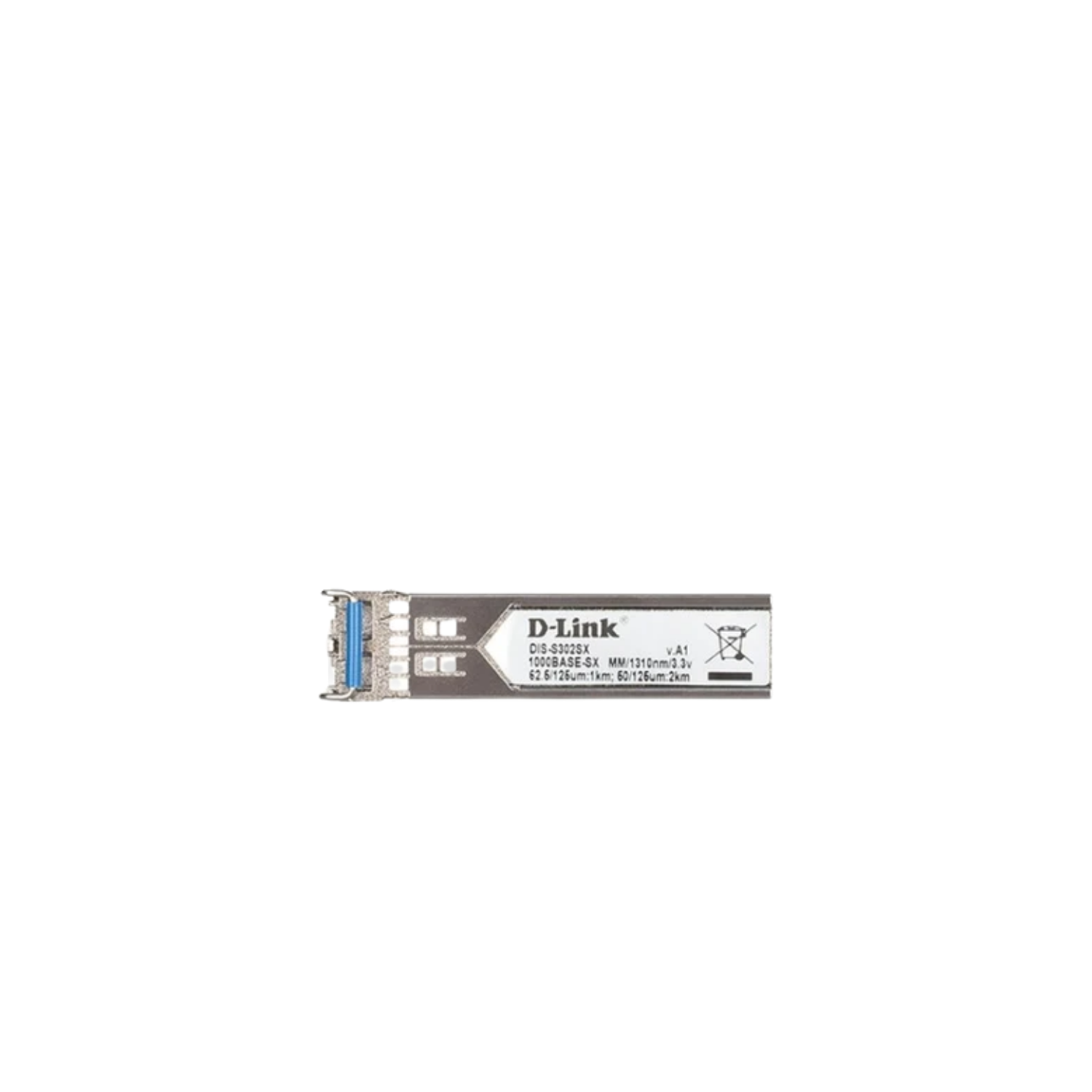 1‑port Mini‑GBIC SFP to 1000BaseSX Multi‑Mode 2km Fibre Transceiver